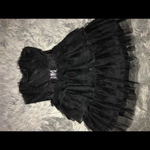 Black party dress